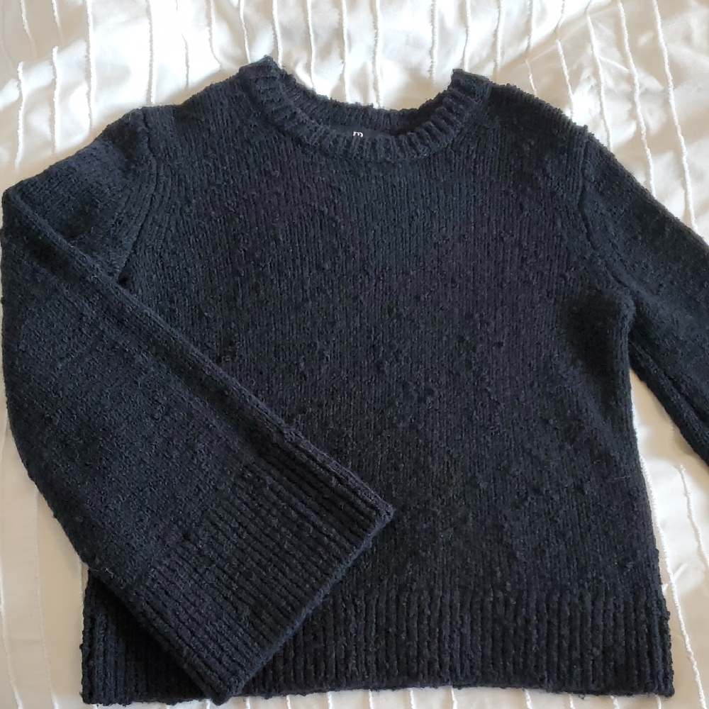 Banana Republic Women's Wool Boucle Bell Sleeve Sweater